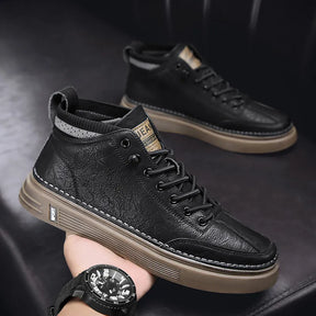 Tênis Masculino Supreme Couro - Cano Alto